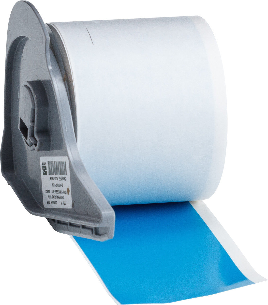 Brady® 2" X 50' Light Blue BMP®71 Permanent Acrylic Vinyl Label (50 ft Per Roll)