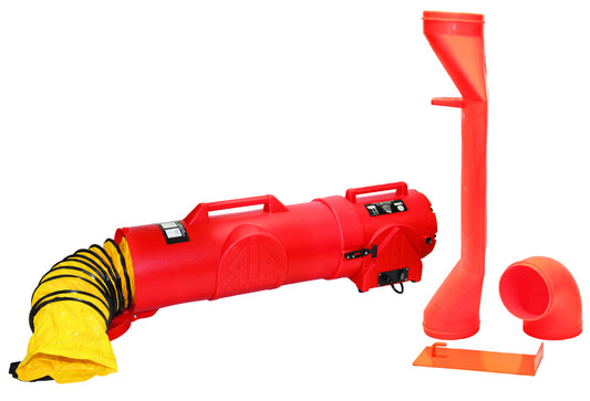 Air Systems International 11" X 13" X 16" Plastic Steel Confined Space Fan Kit