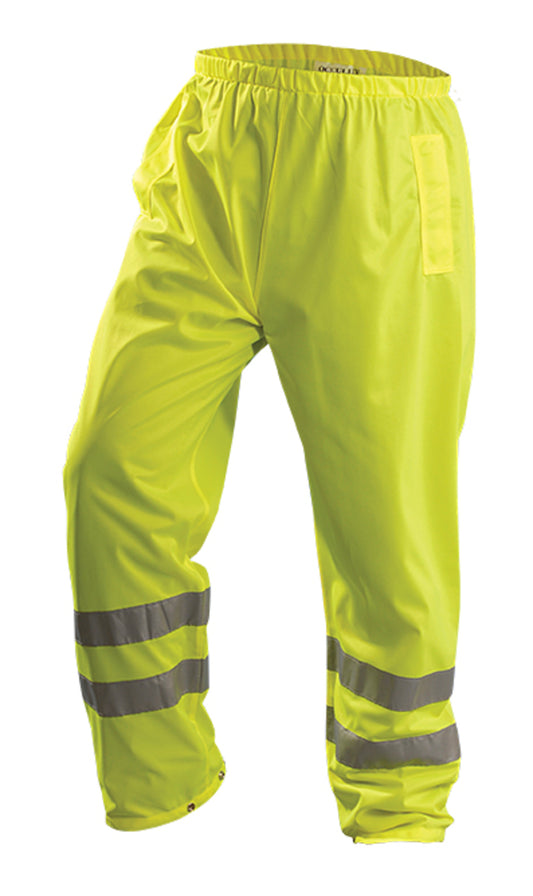 OccuNomix Small Hi-Viz Yellow Polyester/Mesh Pants