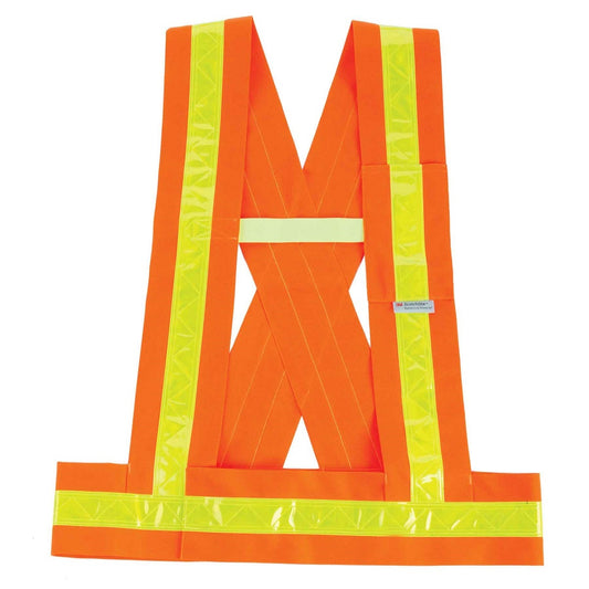 Ergodyne X-Large - 2X Orange GloWear® 8140BA Oxford Polyester Sash