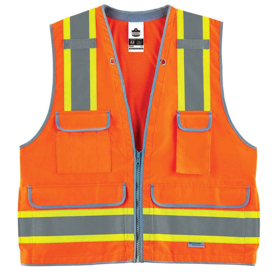 Ergodyne Large - X-Large Orange GloWear® 8254HDZ Polyester Mesh Vest