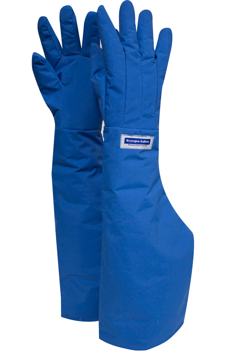 National Safety Apparel® Large 3M™ Scotchlite™ Thinsulate™ Lined Teflon™ Laminated Nylon Water Resistant Cryogen Gloves