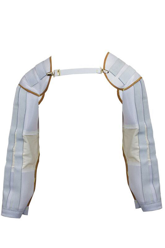 National Safety Apparel 29" White Cane Mesh Sleeve With Clip Closure