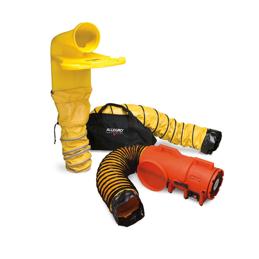 Allegro® 8" 831 CFM Polyethylene/Plastic Blower System