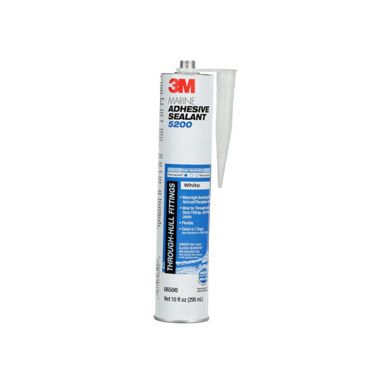 3M™ 5200 White Paste 1/10 Gallon Cartridge Marine Adhesive Sealant (12 Per Case)