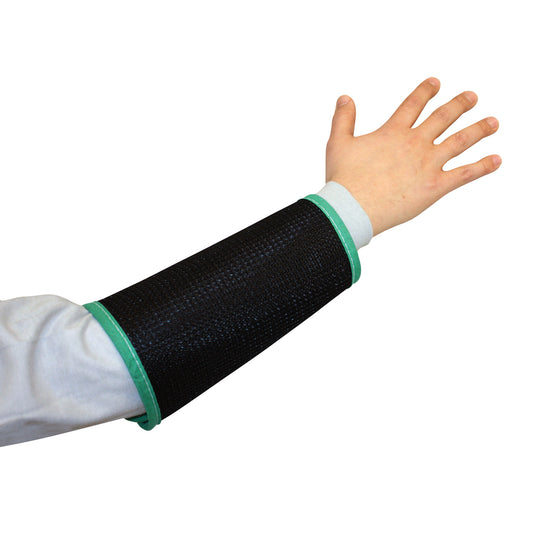 Protective Industrial Products Medium Black Kut Gard® Nylon/Mesh Sleeve