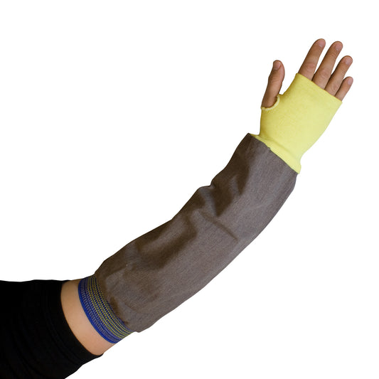 Protective Industrial Products 22" Brown Kut-Gard® Kevlar® Sleeve