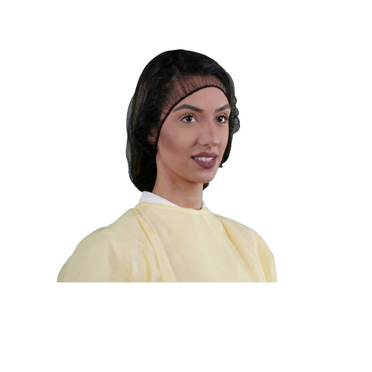 Keystone® 15" Black Nylon Honeycomb Hairnet