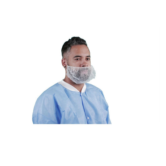 Keystone® Jumbo White Nylon Honeycomb Beard Cover