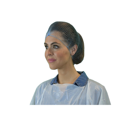 Keystone® 20" Blue Nylon Honeycomb Hairnet