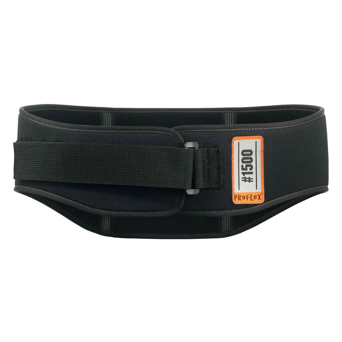 Ergodyne Large Black ProFlex® 1500 Nylon Back Support With Foam Padding