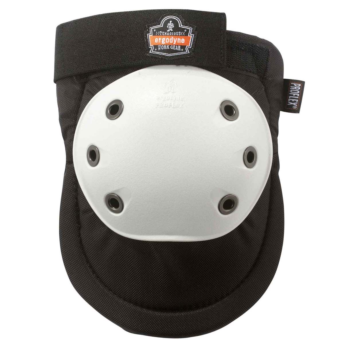 Ergodyne White ProFlex® 300HL Nylon/Foam Knee Pad With NBR Foam Padding