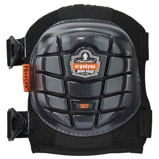 Ergodyne Black ProFlex® 357 TPE/Polyester/Foam/Gel Knee Pad With Gel/Foam Padding