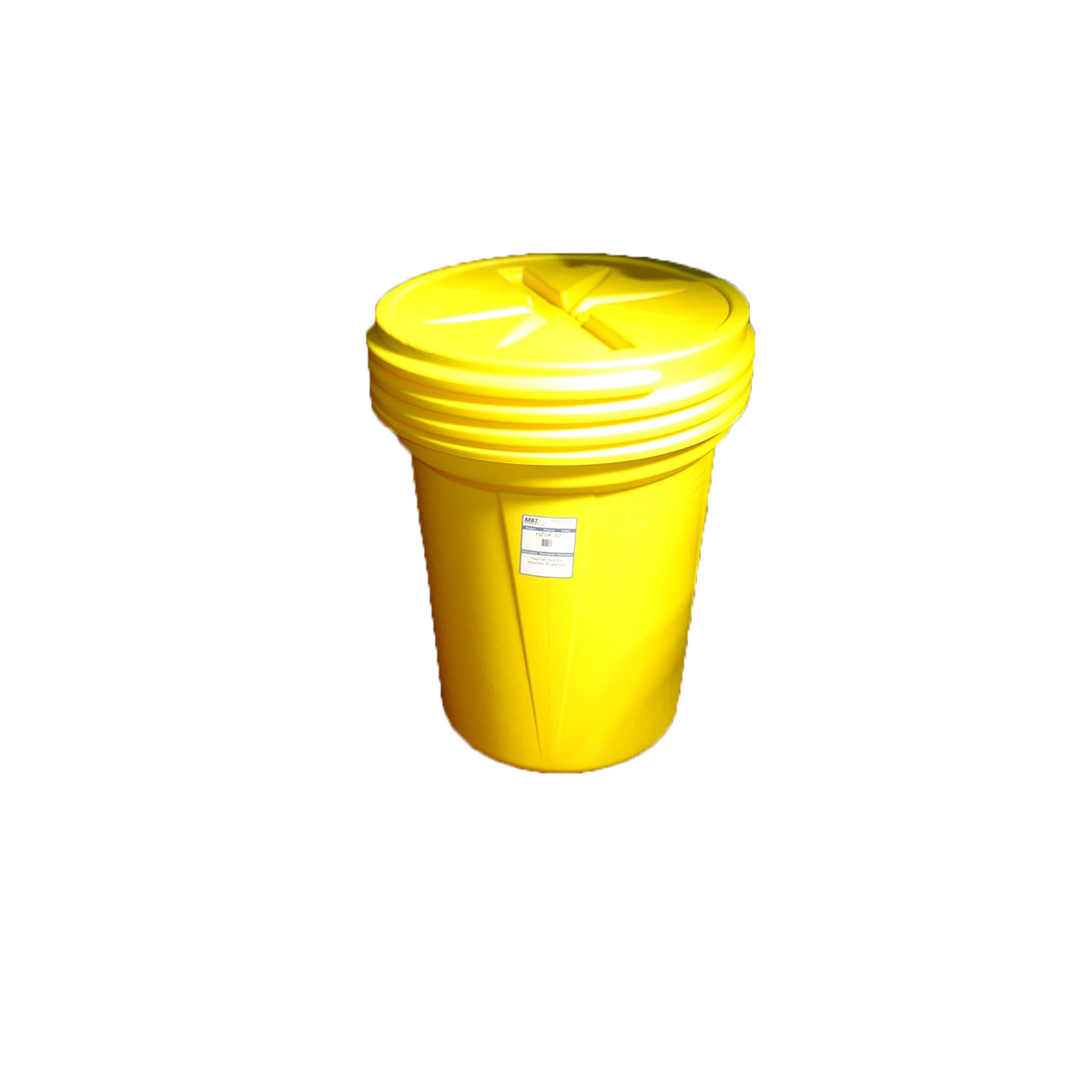 MeltBlown Technologies 21" X 28 1/2" Yellow Plastic Spill Kit