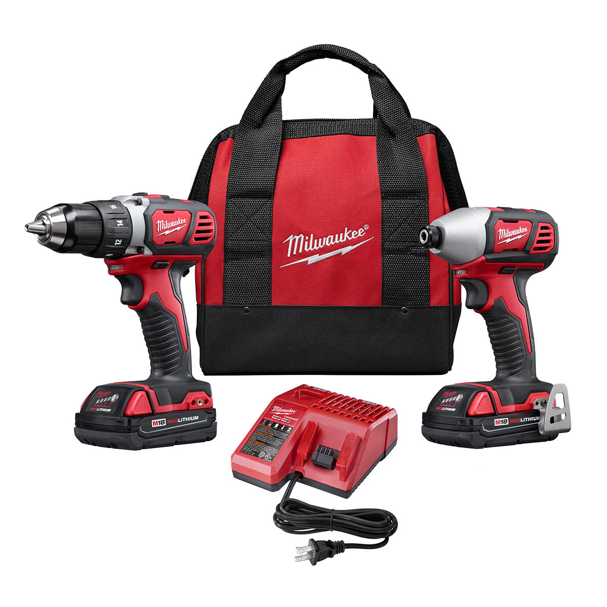 Milwaukee® M18™ 18 Volt Cordless Combination Kit