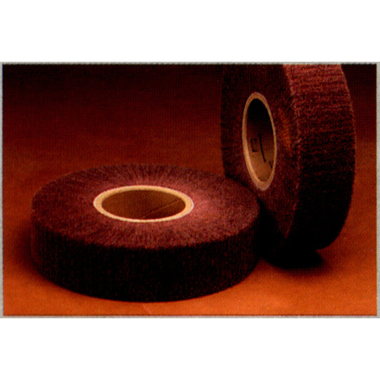 3M™ 8" X 4" X 3" Fine Grade Aluminum Oxide Scotch-Brite™ Red Disc