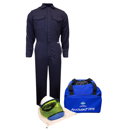 National Safety Apparel X-Large Blue Westex UltraSoft® Flame Resistant Arc Flash Personal Protective Equipment Kit