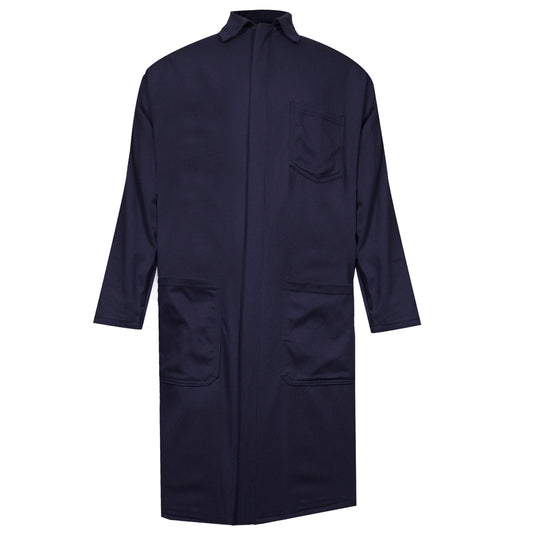 National Safety Apparel Small Blue Westex UltraSoft® Flame Resistant Jacket With Snap Front Closure