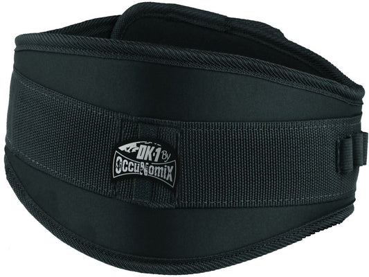 OccuNomix X-Large Blue Nylon Back Support With EVA Memory Foam Padding
