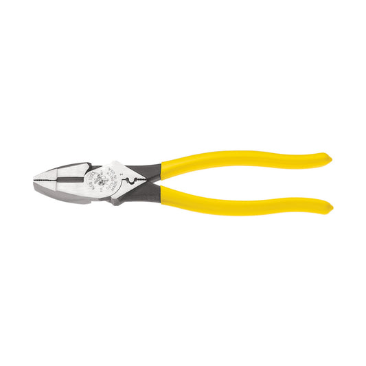 Klein Tools 9 3/8" Steel Cross-Hatched Knurled Side Cutting Plier