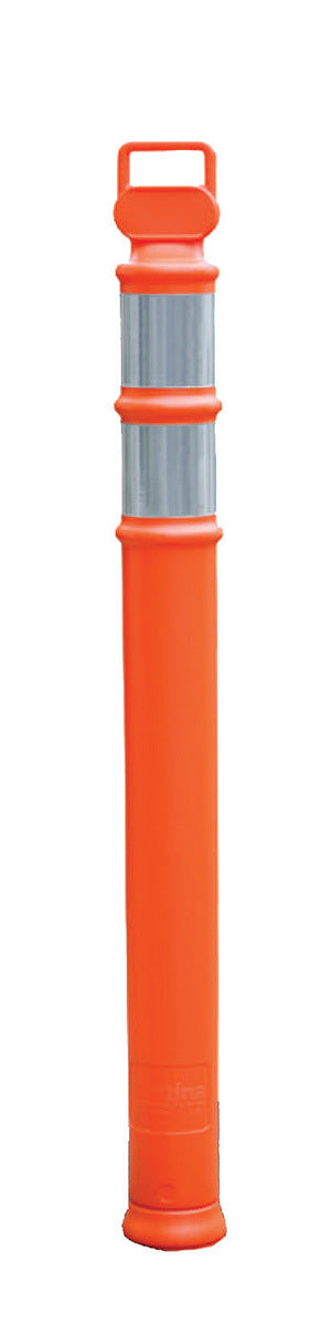 Cortina Safety Products 51" X 18" X 6 1/2" Red and White Rubber | ABS | Polyethylene Traffic Sign "STOP"