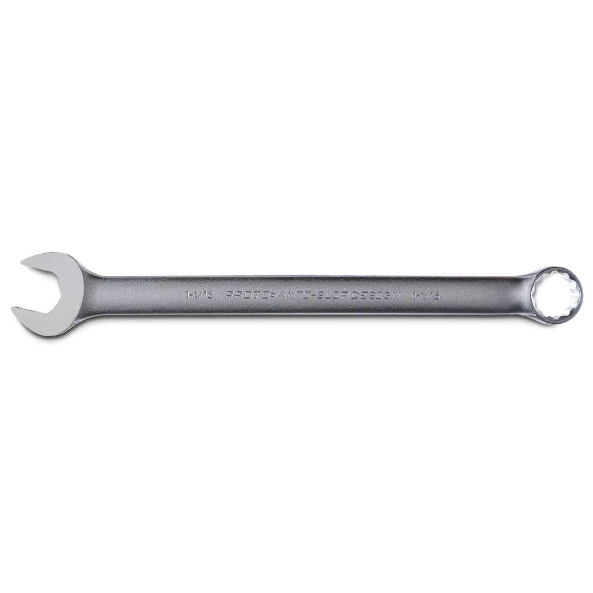 Stanley® 1 1/16 X 15 1/4" Gray Satin Finished Alloy Steel Proto® Combination Wrench
