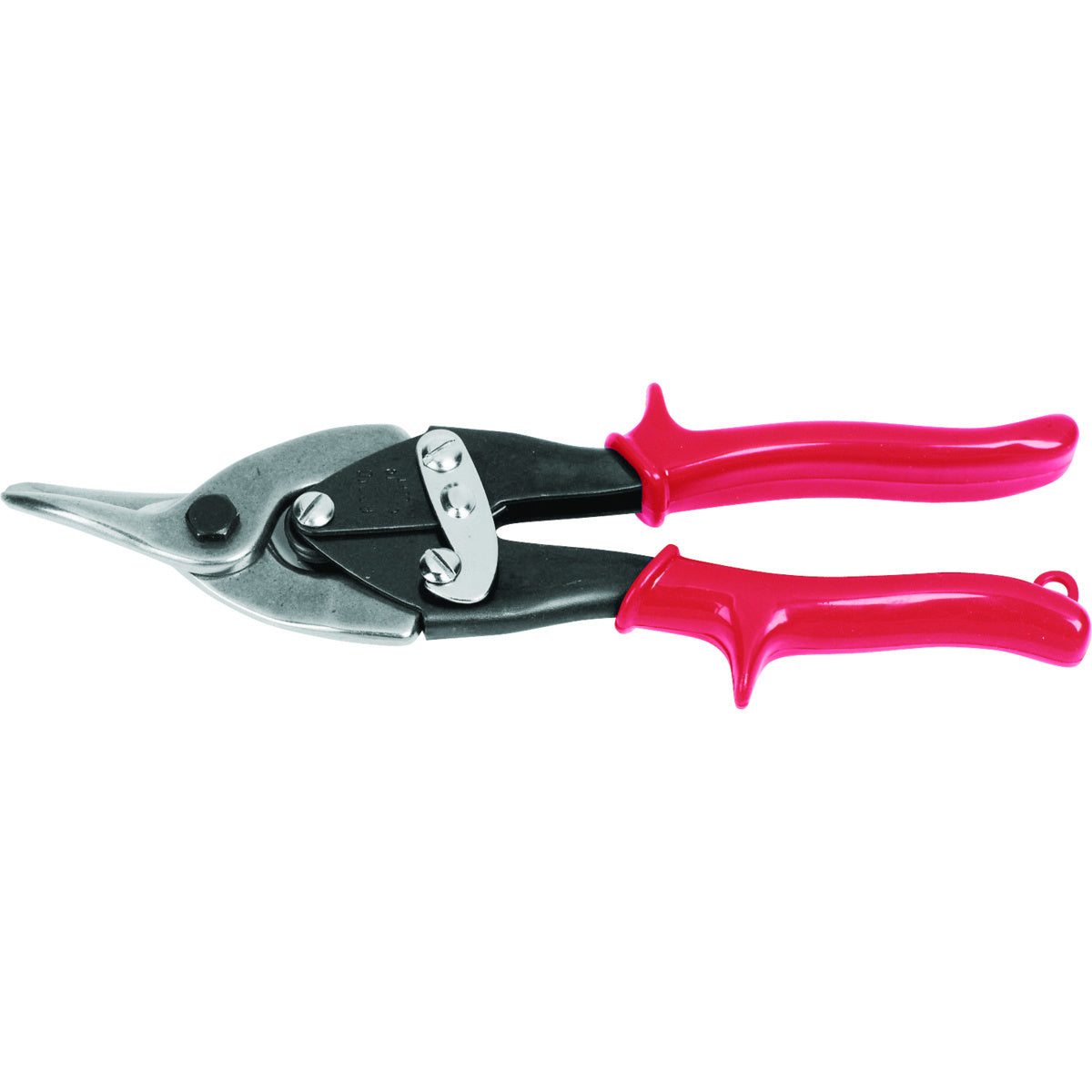 Stanley® 1 3/8" X 10" Proto® Right Cut Aviation Snip With Serrated Blade And Green Vinyl Grip Handle