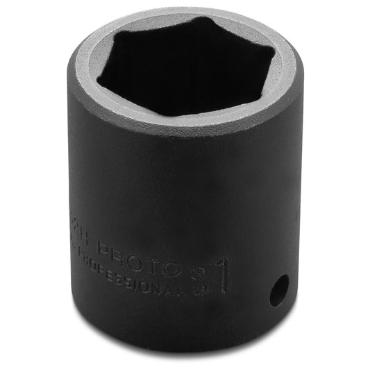 Stanley® 1/2" X 1 7/16" Black Oxide Alloy Steel Proto® Impact Socket