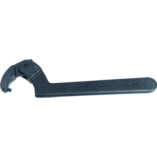 Stanley® 6 3/8" Black Oxide Forged Alloy Steel Proto® ProtoBlack™ Adjustable Pin Spanner Wrench