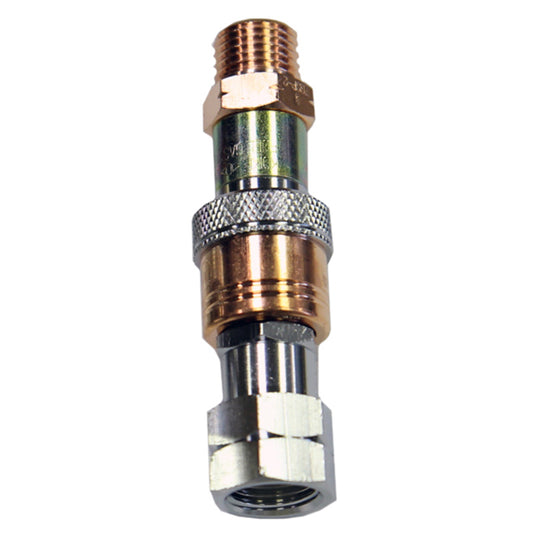 Koike Aronson/Ransome Sentinel/ZGSP 2/GS 2/ZAP 2 9/16" - 18 UNF LH Brass/Stainless Steel Fuel Gas Regulator Coupling Set