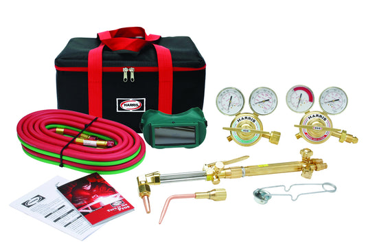 Harris® Model HXT 43-450-300 Ironworker® Deluxe Heavy Duty Acetylene Cutting/Welding Outfit CGA-300