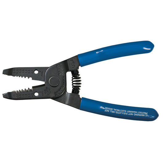 Klein Tools 6 1/8" Blue Steel Wire Stripper/Cutter