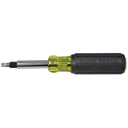 Klein Tools 7 57/64" Silver/Yellow/Black Steel Screwdriver/Nut Driver