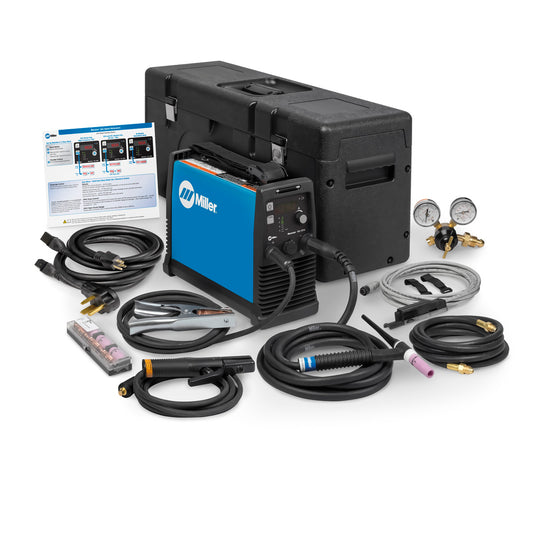 Miller® Maxstar® 161 STH TIG Welder, 110 - 240 Volt, 160 Amp Max Output with Fingertip Contractor Package