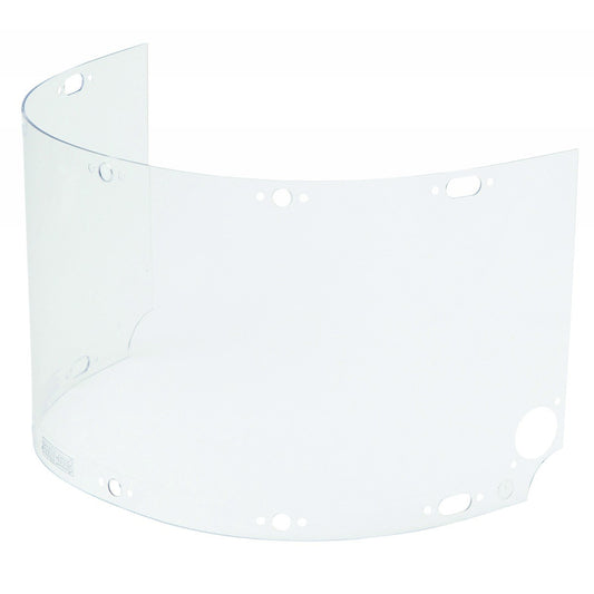 Honeywell Fibre-Metal® 8" X 16 1/2" X .04" Clear Propionate Faceshield