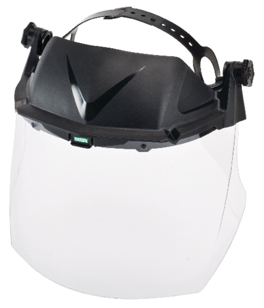 MSA V-Gard® 8" X 17" X .4" Clear Polycarbonate Faceshield