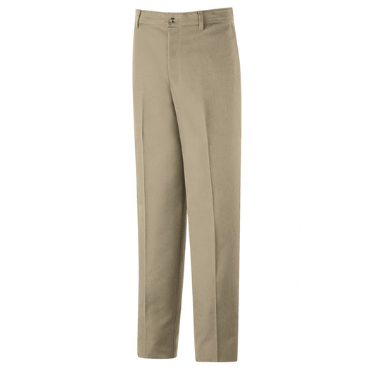 Red Kap® 32" X 30" Khaki Red Kap® 7.5 Ounce Cotton/Polyester/Twill Pants With Zipper Closure