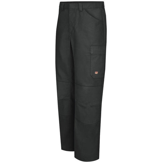 Red Kap® 42" X 30" Black 8 Ounce Polyester/Cotton/Spandex Pants With Button Closure