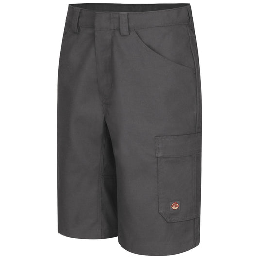 Red Kap® 48" X 13" Charcoal 8 Ounce Polyester/Cotton/Spandex Shorts With Button Closure