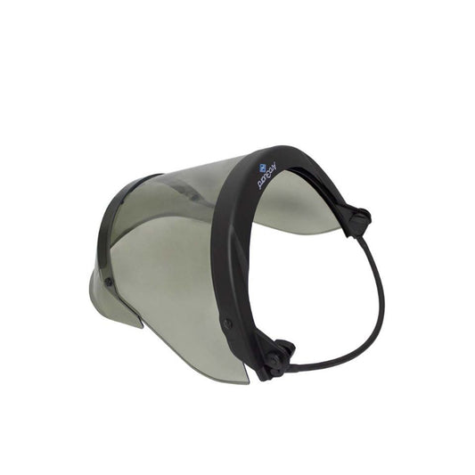 National Safety Apparel 7" X 20" X .06" Green Polycarbonate Flame Resistant Faceshield