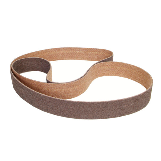 Merit® 3" X 132" Coarse Grade Aluminum Oxide Surface Strip Brown Belt