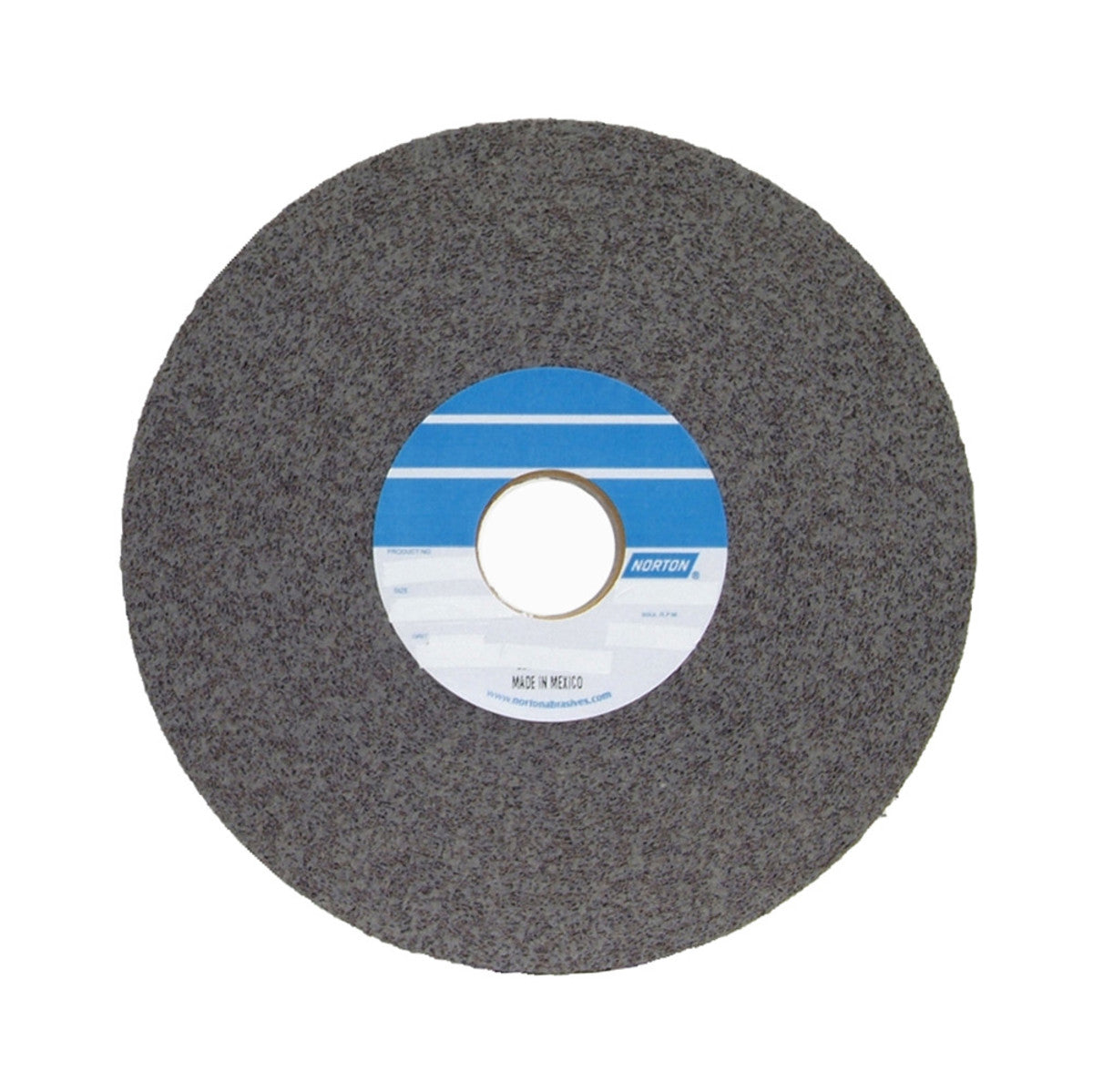 Norton® 6" X 1" X 1" 180 - 220 Grit Fine Grade Silicon Carbide Bear-Tex Series 4000 Gray Convolute Wheel