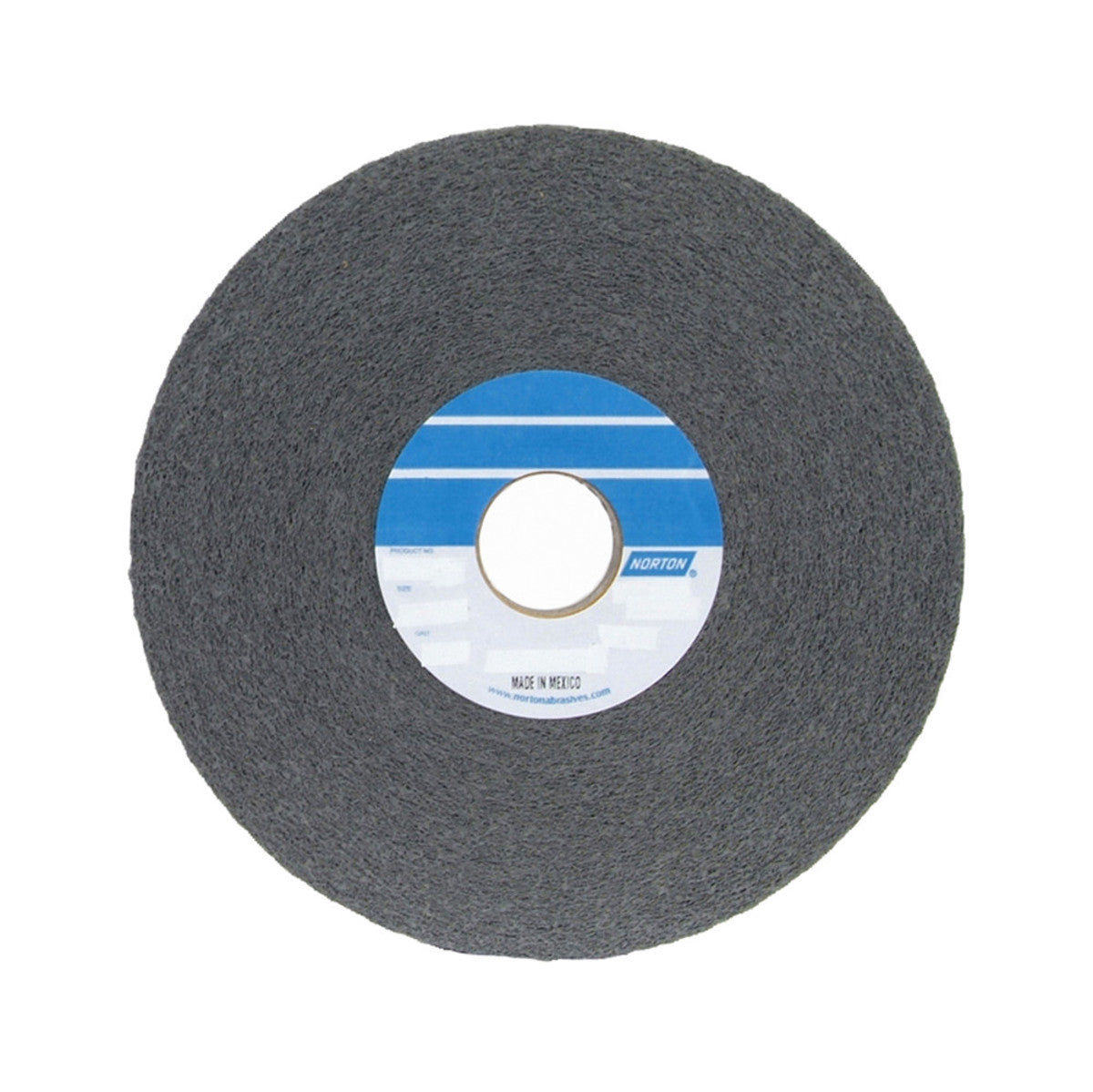 Norton® 4 1/2" X 5/8" Medium Grade Silicon Carbide Bear-Tex Series 1000 Gray Convolute Wheel