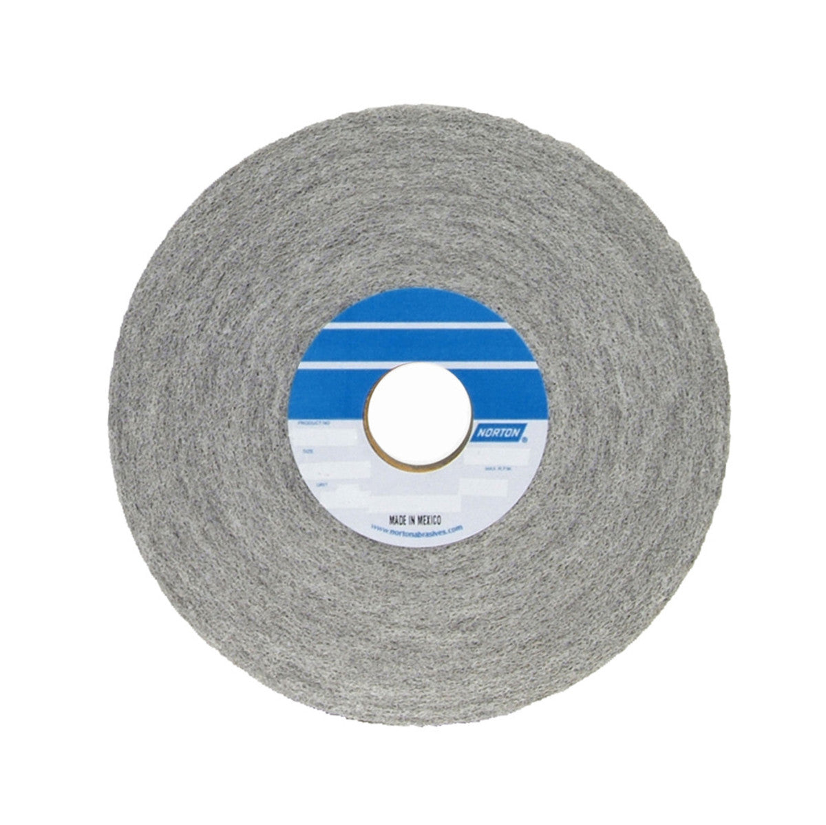 Norton® 4 1/2" X 5/8" Medium Grade Aluminum Oxide Bear-Tex Series 1000 Light Brown Convolute Wheel