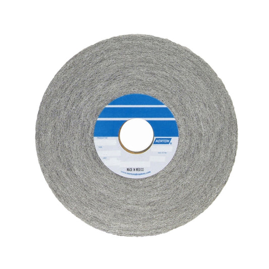 Norton® 4 1/2" X 5/8" Medium Grade Aluminum Oxide Bear-Tex Series 1000 Light Brown Convolute Wheel