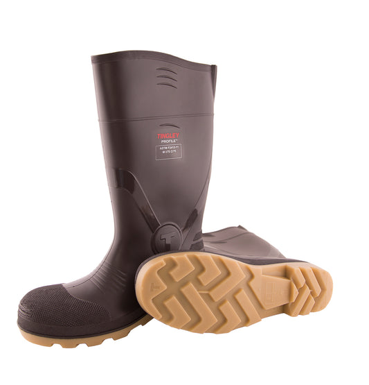 Tingley Size 14 Profile® Brown 15" PVC Knee Boots