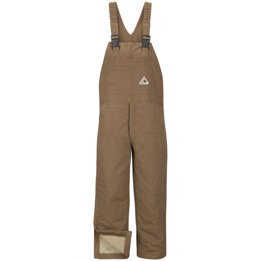 Bulwark® 32" X 32" Brown Cotton Duck Flame Resistant Bib With Modacrylic Lining