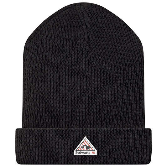 Bulwark® Large Regular Black Modacrylic Knit Flame Resistant Knit Cap