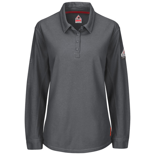 Bulwark® Women's X-Small Charcoal Westex G2™ Flame Resistant Polo