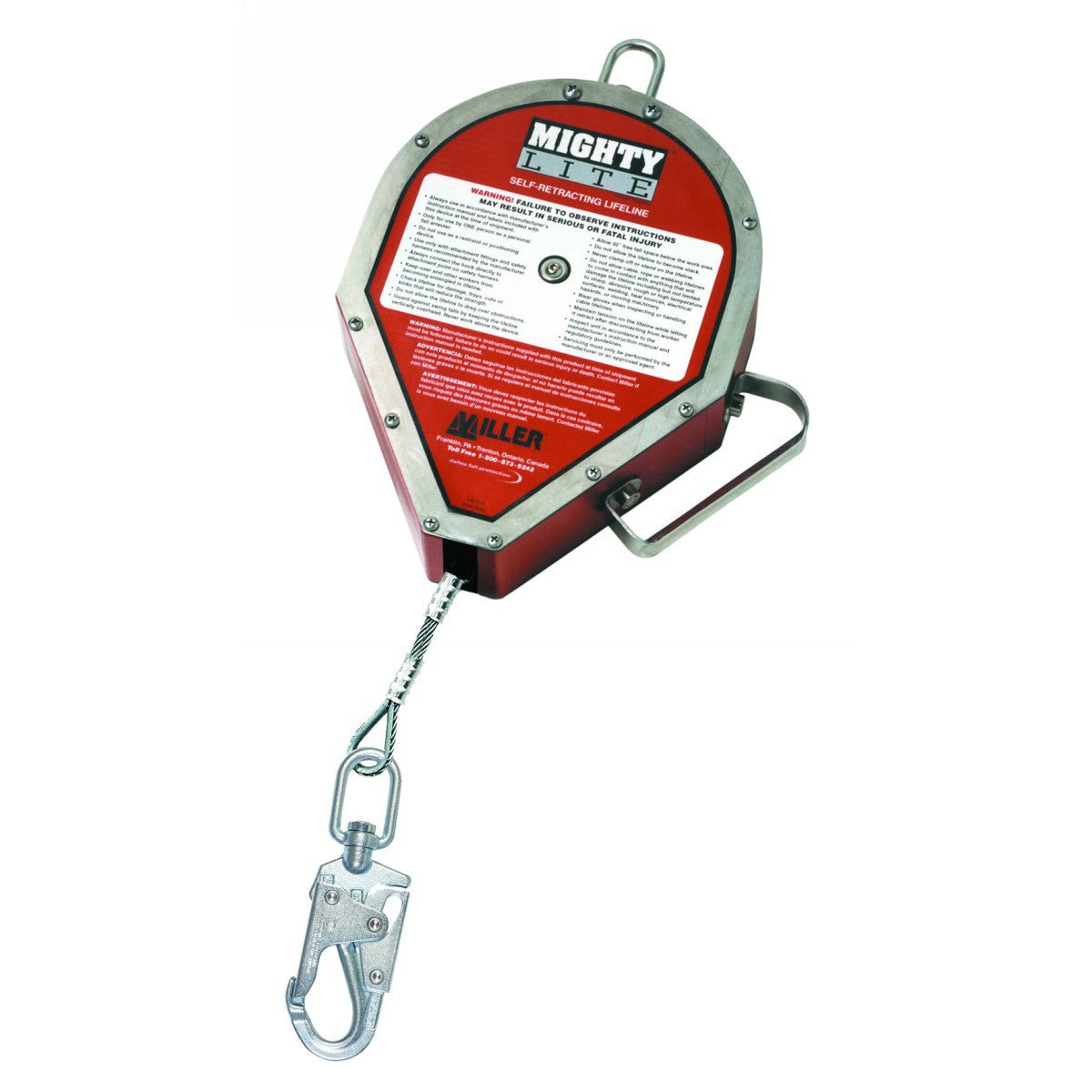 Honeywell Miller® MightyLite™ 100' Galvanized Steel Lifeline